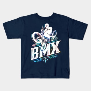 Retro Bmx Apparel - Classic Vintage Bmx Jump Kids T-Shirt